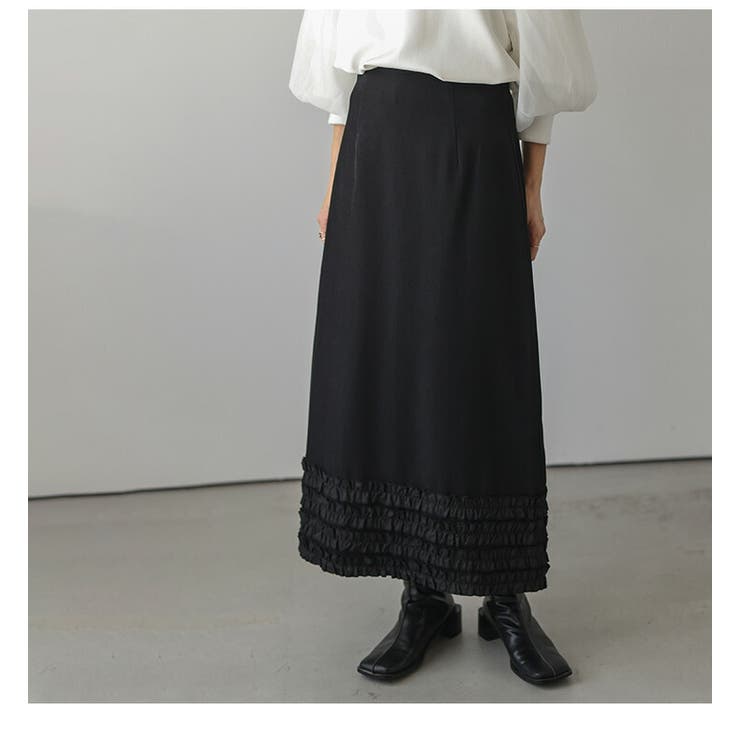 スカート ロングスカート フリル | AMELY | 詳細画像13 