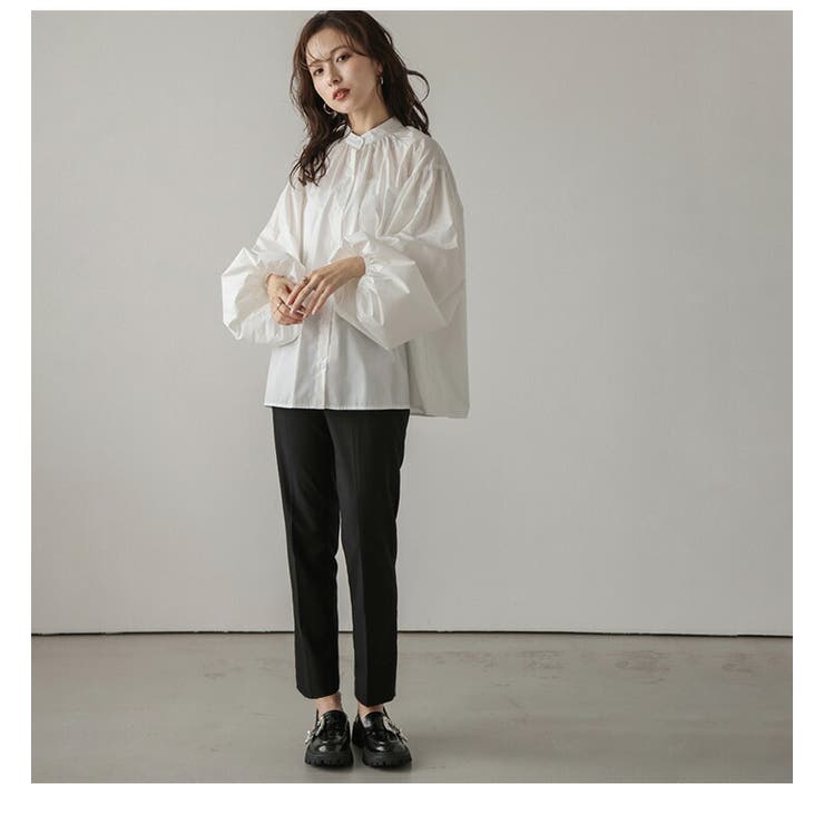 トップス ブラウス バルーンスリーブ | AMELY | 詳細画像7 