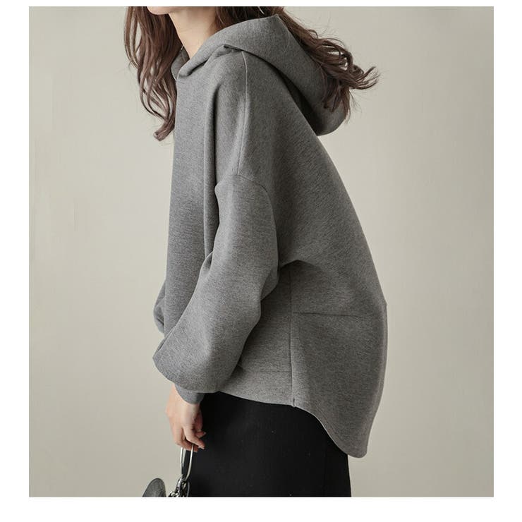 パーカー ダンボールニット バルーン | AMELY | 詳細画像6 