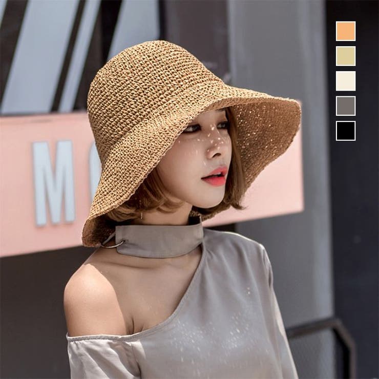 つば広 バケットハット 大きめ 品番 Amlw Amely エメリー のレディースファッション通販 Shoplist ショップリスト