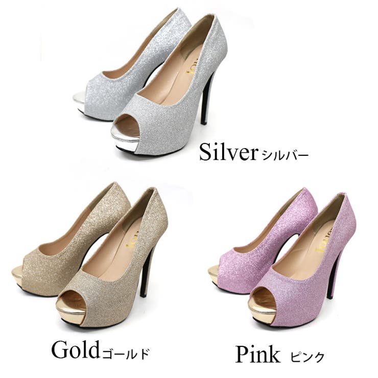 ラメプラットフォームパンプス 13センチヒール レディース | AmiAmi | 詳細画像2 