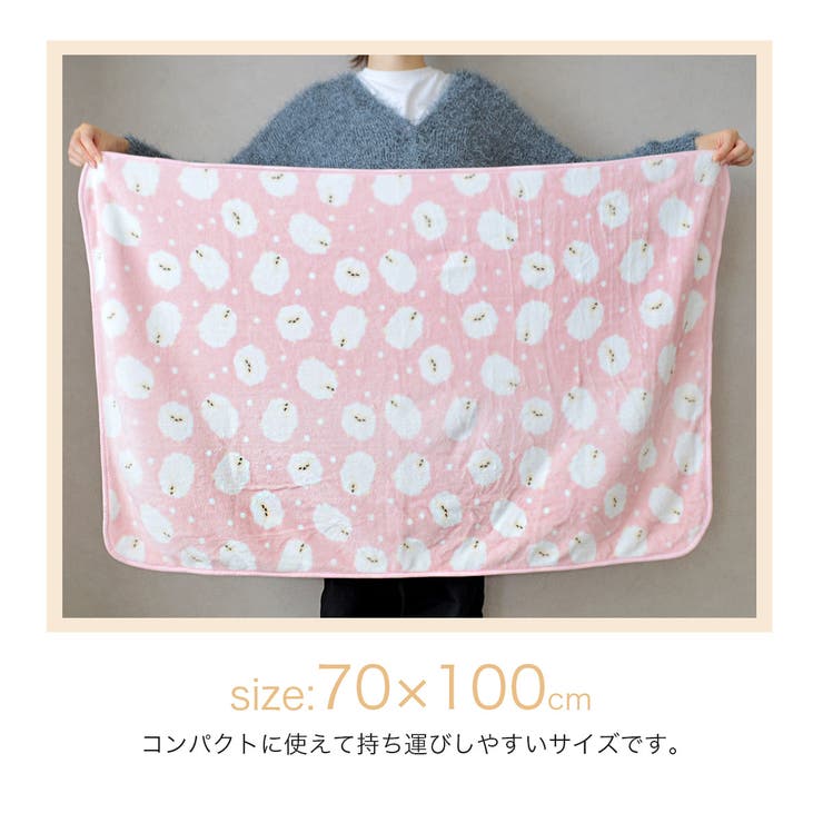 防寒 ひざ掛け ブランケット[品番：BNZS1683189]｜AmiAmi
