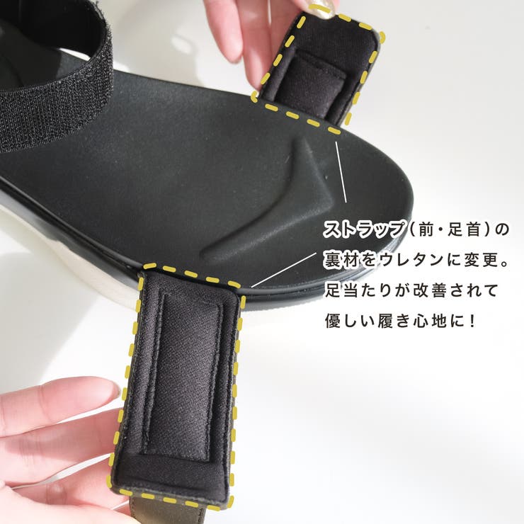 厚底 スポーツサンダル レディース | AmiAmi | 詳細画像8 