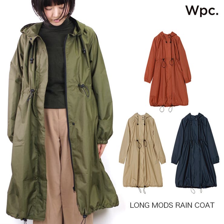 Wpc ロングモッズコート レインコート 品番 Bnzs Amiami アミアミ のレディースファッション通販 Shoplist ショップリスト