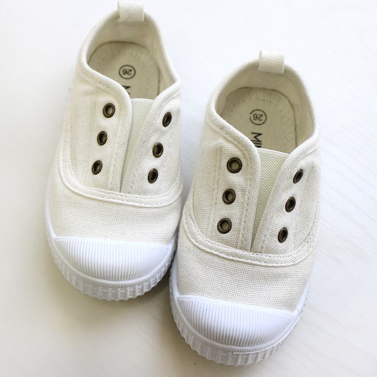 ホワイト | キッズ スリッポン スニーカー | AmiAmi☆kids