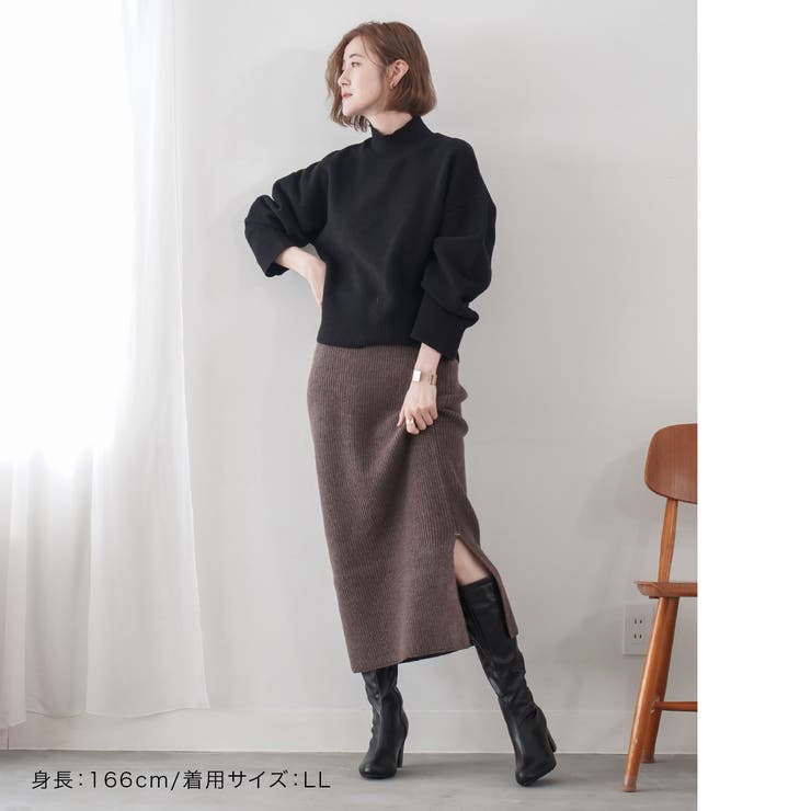 ストレッチ ロングブーツ レディース[品番：BNZS1683492