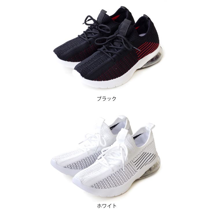 ローカット メッシュ スニーカー レディース[品番：BNZS1683569