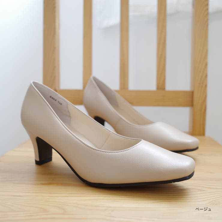日本製 スクエアトゥ パンプス レディース | AmiAmi | 詳細画像17 