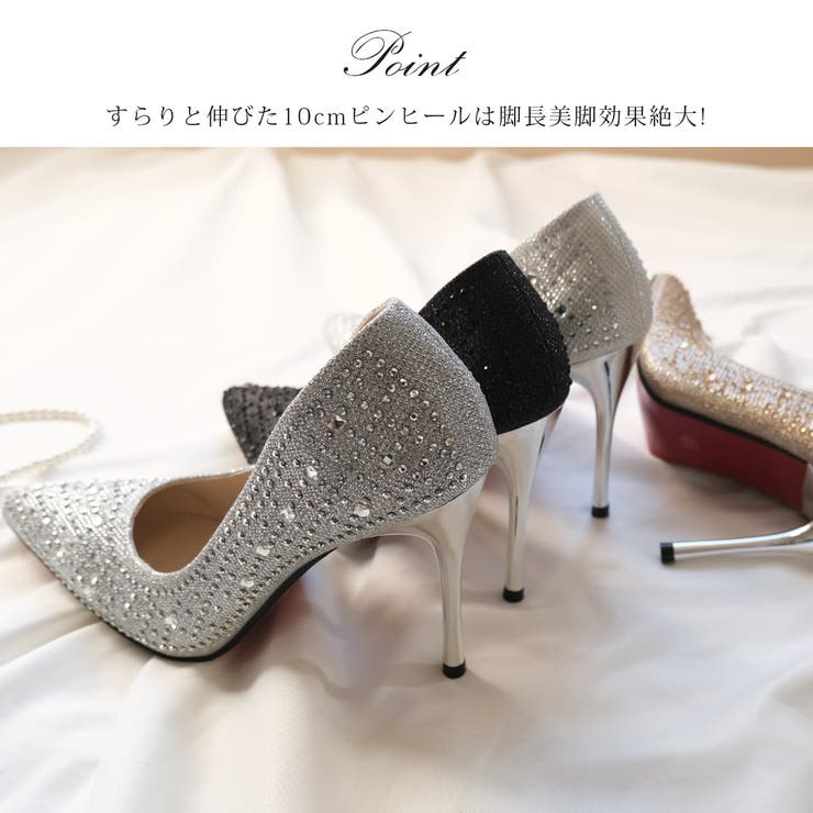 ビジュー パーティ パンプス レディース | AmiAmi | 詳細画像5 