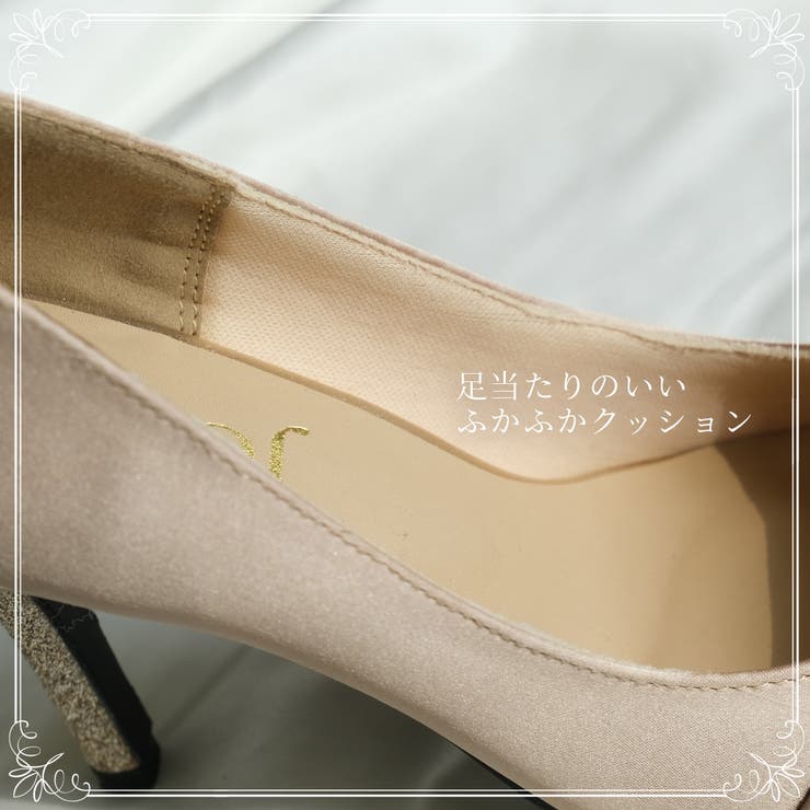 ラメ 切り替え パンプス レディース | AmiAmi | 詳細画像13 