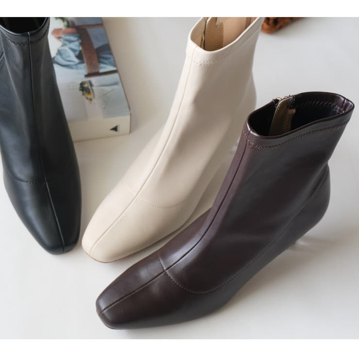 クリアヒール ショートブーツ レディース | AmiAmi | 詳細画像13 