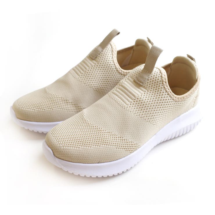 ベージュ | ニット スリッポン ユニセックス | AmiAmi