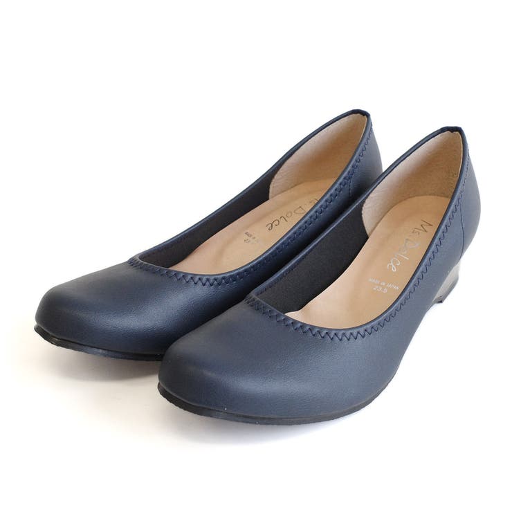 ネイビー(5516) | 日本製 コンフォート パンプス レディース | AmiAmi