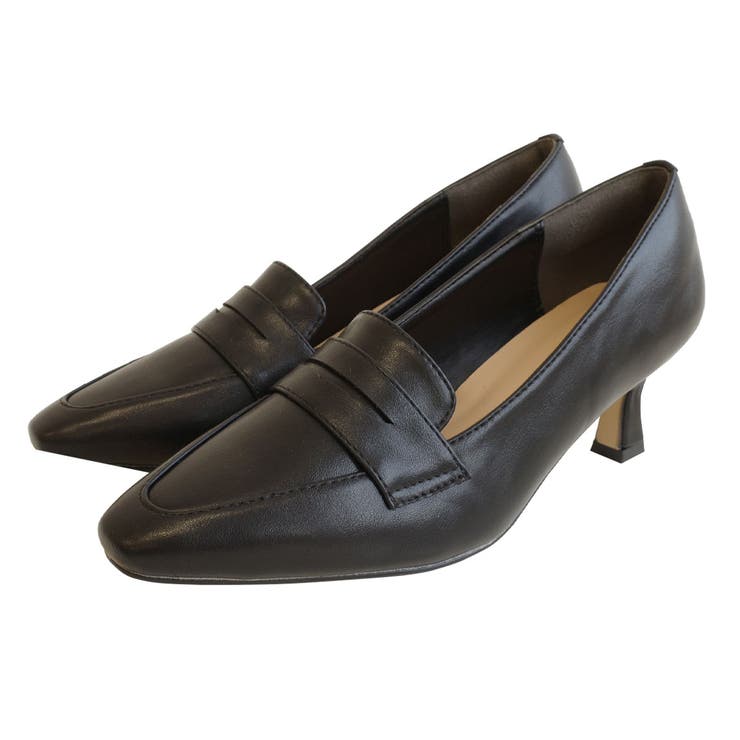 ブラック(スムース) | ローファー パンプス レディース | AmiAmi