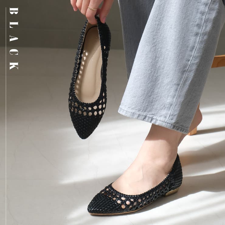 メッシュ ローヒール パンプス レディース | AmiAmi | 詳細画像5 