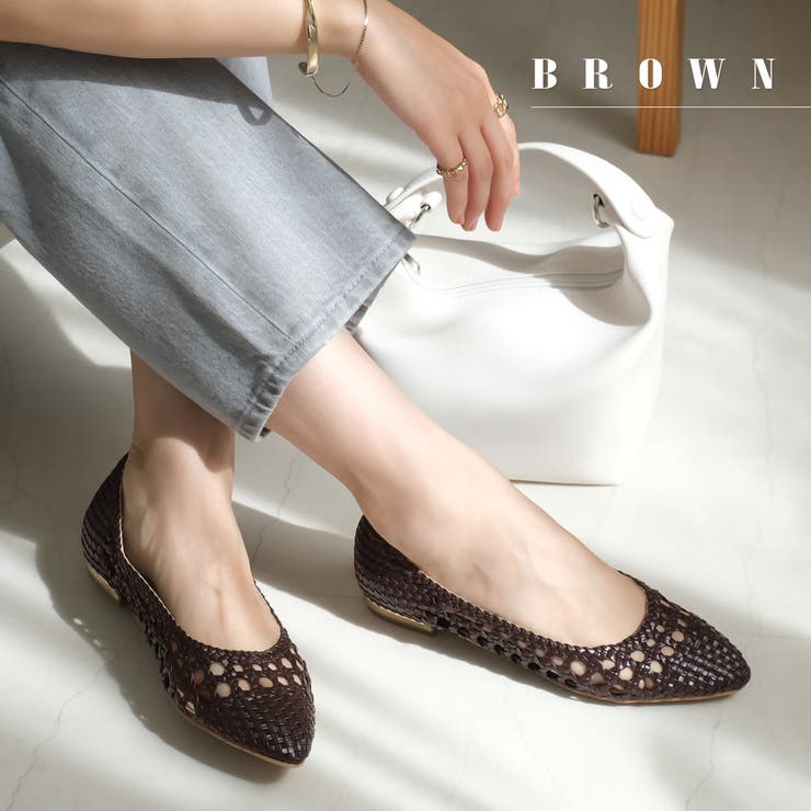 メッシュ ローヒール パンプス レディース | AmiAmi | 詳細画像6 