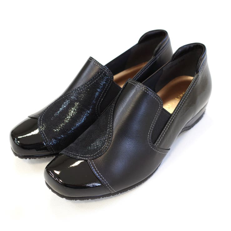 ブラック | 日本製 カジュアル シューズ レディース | AmiAmi