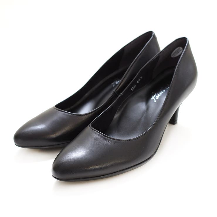 ブラック | 日本製 本革 パンプス レディース | AmiAmi