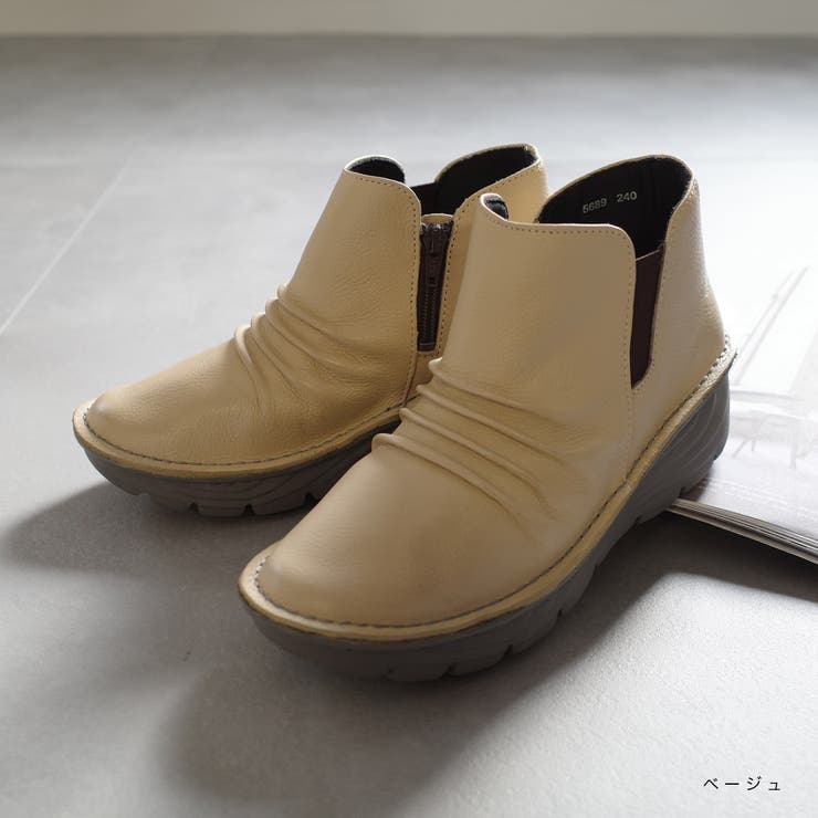 本革 サイドゴアブーツ レディース | AmiAmi | 詳細画像14 