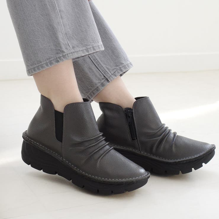 本革 サイドゴアブーツ レディース | AmiAmi | 詳細画像17 