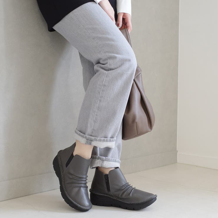 本革 サイドゴアブーツ レディース | AmiAmi | 詳細画像18 