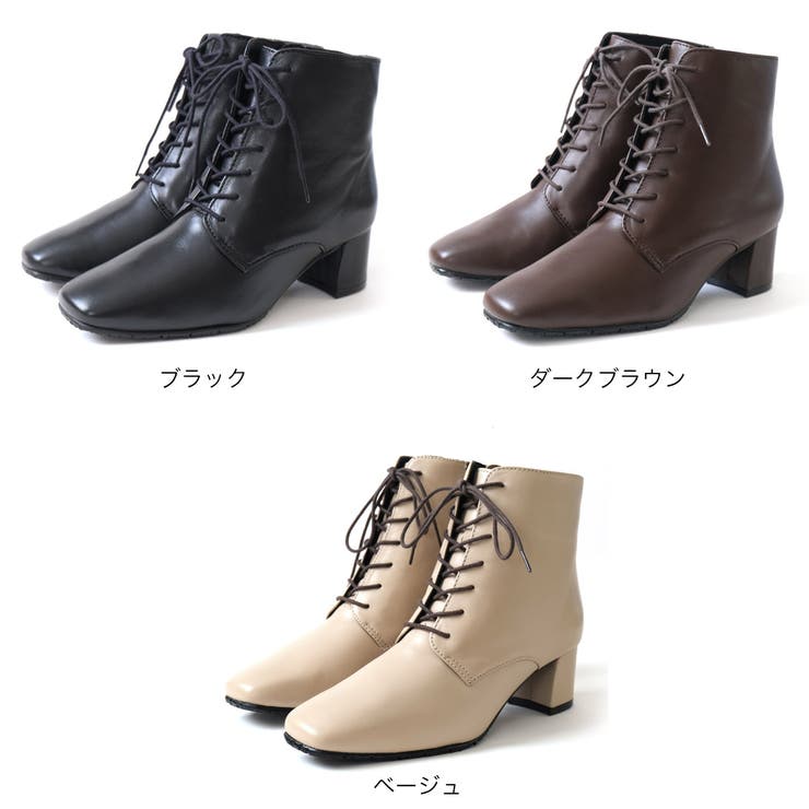 日本製 レースアップ ブーツ レディース | AmiAmi | 詳細画像2 
