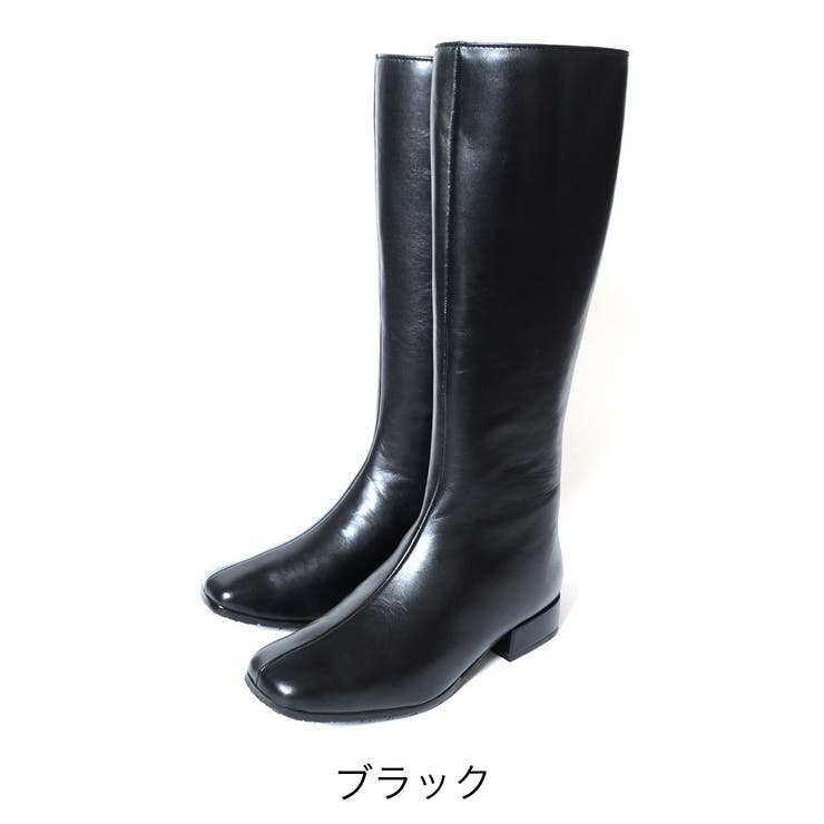 本革 ロングブーツ レディース[品番：BNZS1684199]｜AmiAmi（アミアミ）のレディースファッション通販｜SHOPLIST（ショップリスト）