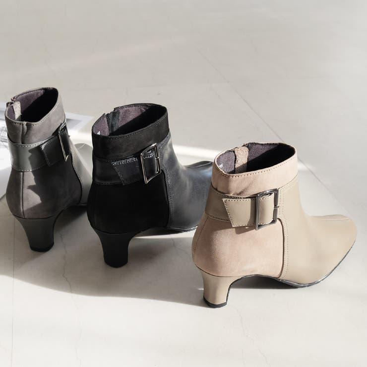 本革 ショートブーツ レディース | AmiAmi | 詳細画像13 