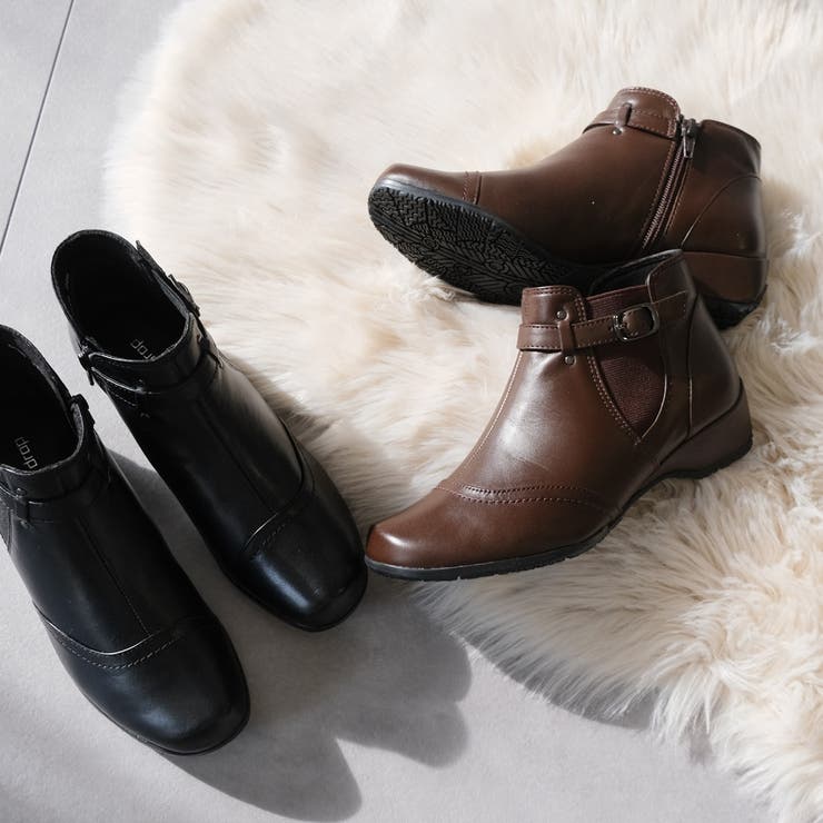 F382 美品 24cm 7 カミナンド レザー サイドゴア ブーツ レディース F382 美品 24cm 7 カミナンド レザー サイドゴア ブーツ