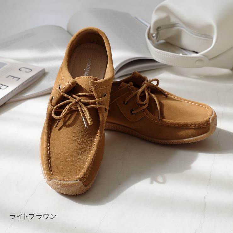 本革 モカシン ドライビングシューズ レディース[品番