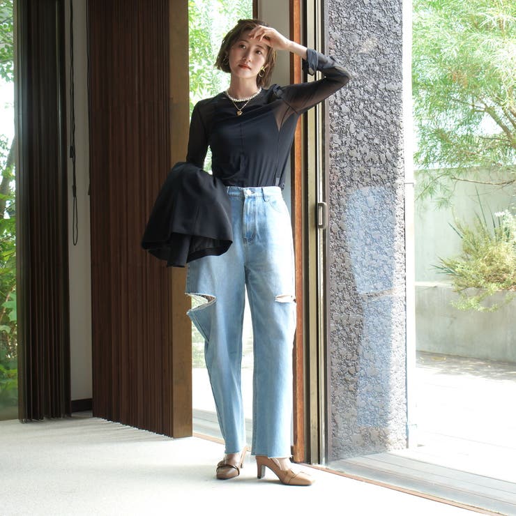 スクエアトゥ プレートヒール パンプス レディース | AmiAmi | 詳細画像14 