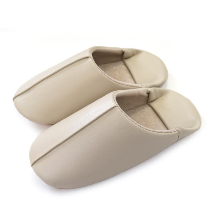 グレージュ(スムース) | ルームシューズ スリッパ レディース | AmiAmi