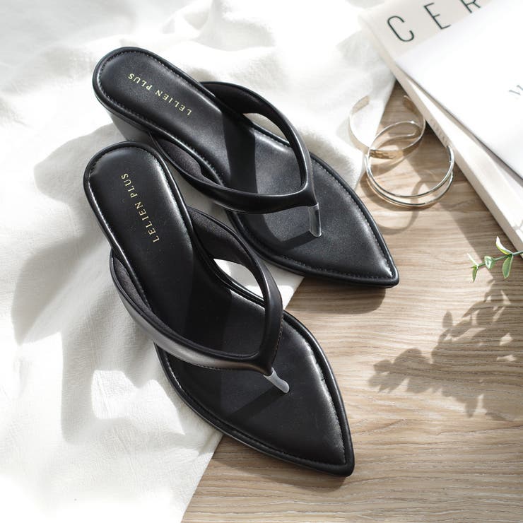 ポインテッドトゥ トング サンダル レディース | AmiAmi | 詳細画像12 