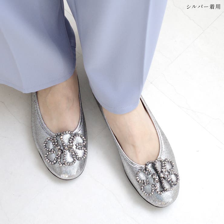 日本製 フラワーモチーフ パンプス レディース | AmiAmi | 詳細画像12 