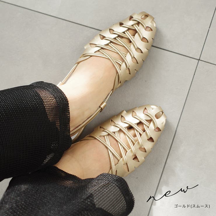 メッシュ フラット サンダル レディース | AmiAmi | 詳細画像6 