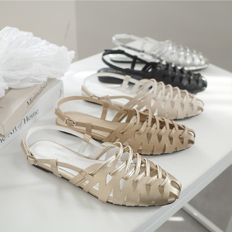 メッシュ フラット サンダル レディース | AmiAmi | 詳細画像15 