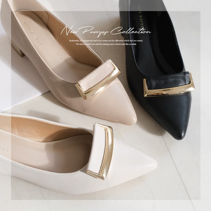 メタリックモチーフ パンプス レディース | AmiAmi | 詳細画像4 