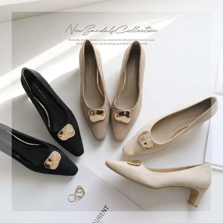 メタリックモチーフ パンプス レディース | AmiAmi | 詳細画像3 