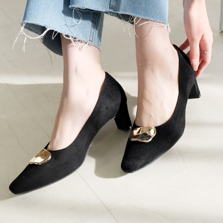 メタリックモチーフ パンプス レディース | AmiAmi | 詳細画像7 