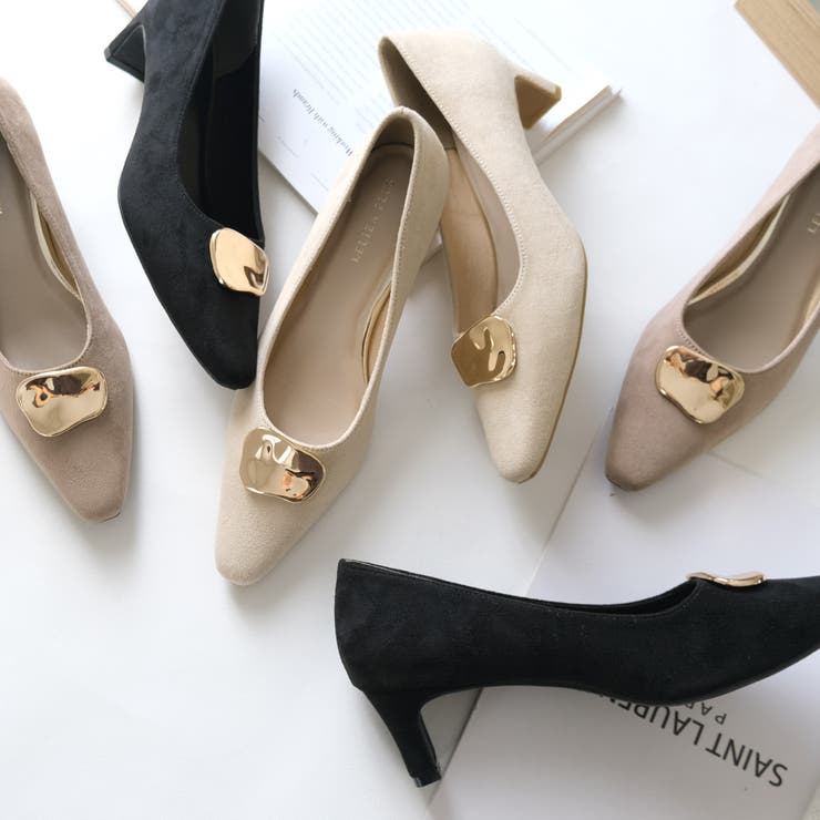 メタリックモチーフ パンプス レディース | AmiAmi | 詳細画像14 