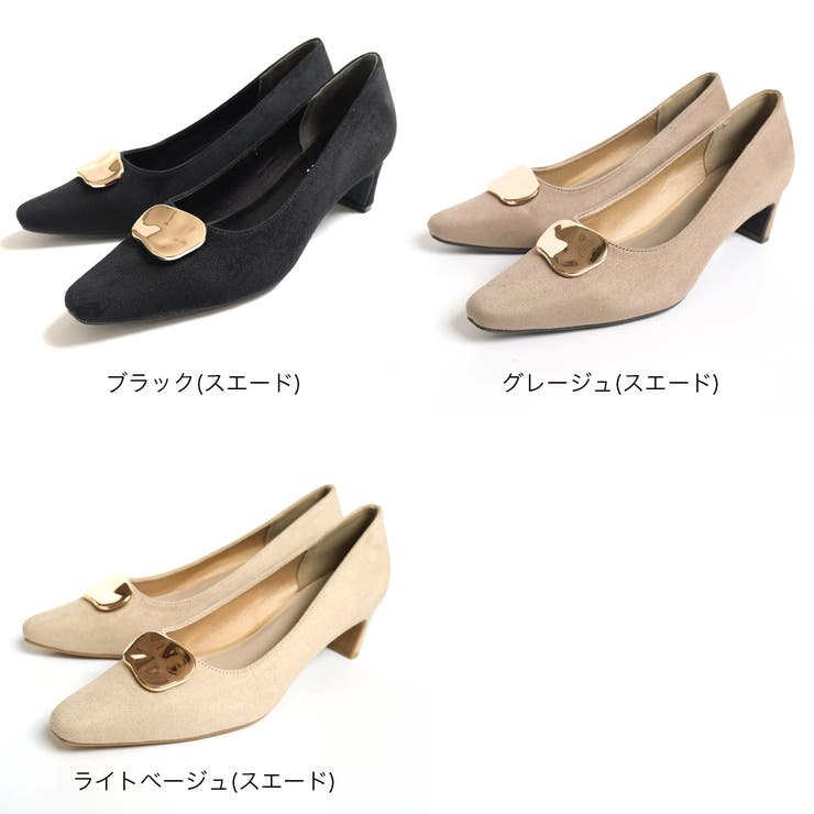 メタリックモチーフ パンプス レディース | AmiAmi | 詳細画像2 