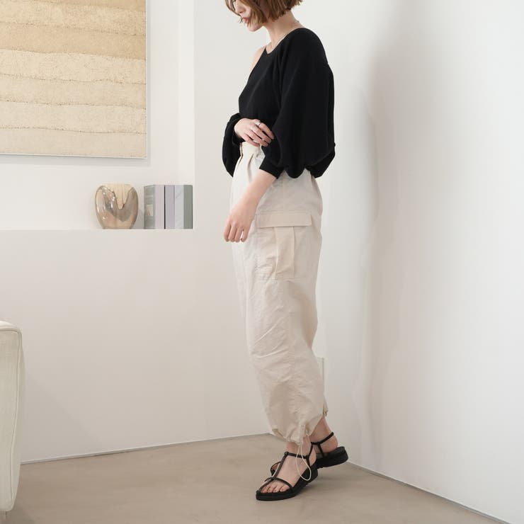 厚底 ストラップ サンダル レディース[品番：BNZS1684259