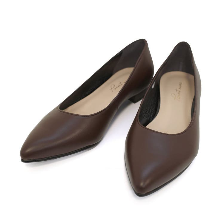 ブラウン | 日本製 本革 パンプス レディース | AmiAmi