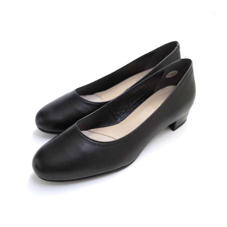 ブラック | 日本製 本革 パンプス レディース | AmiAmi