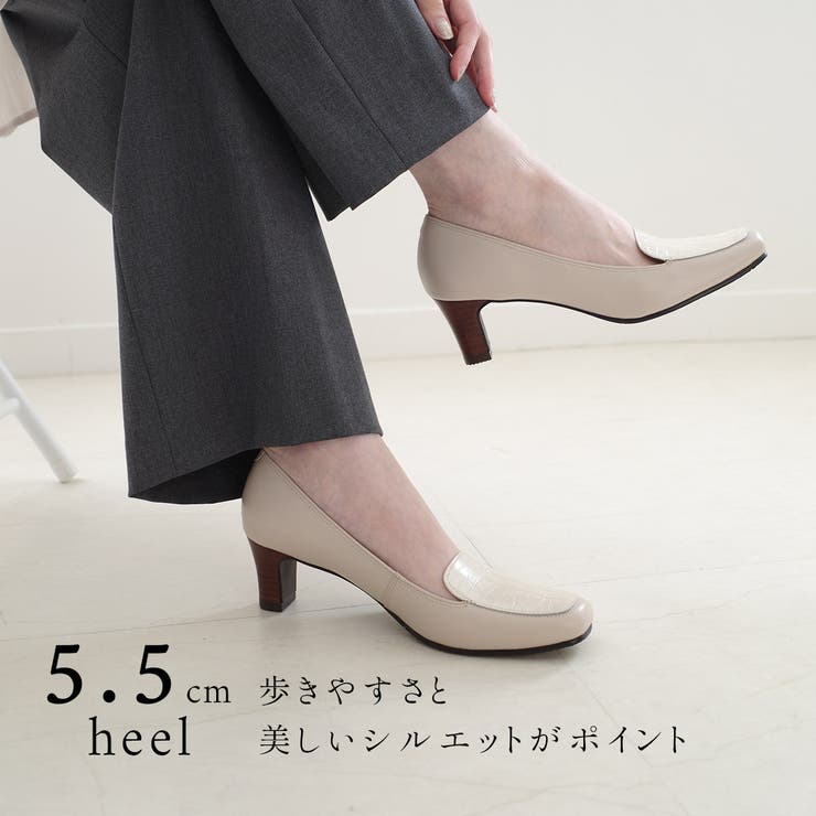 日本製 本革 パンプス レディース | AmiAmi | 詳細画像5 