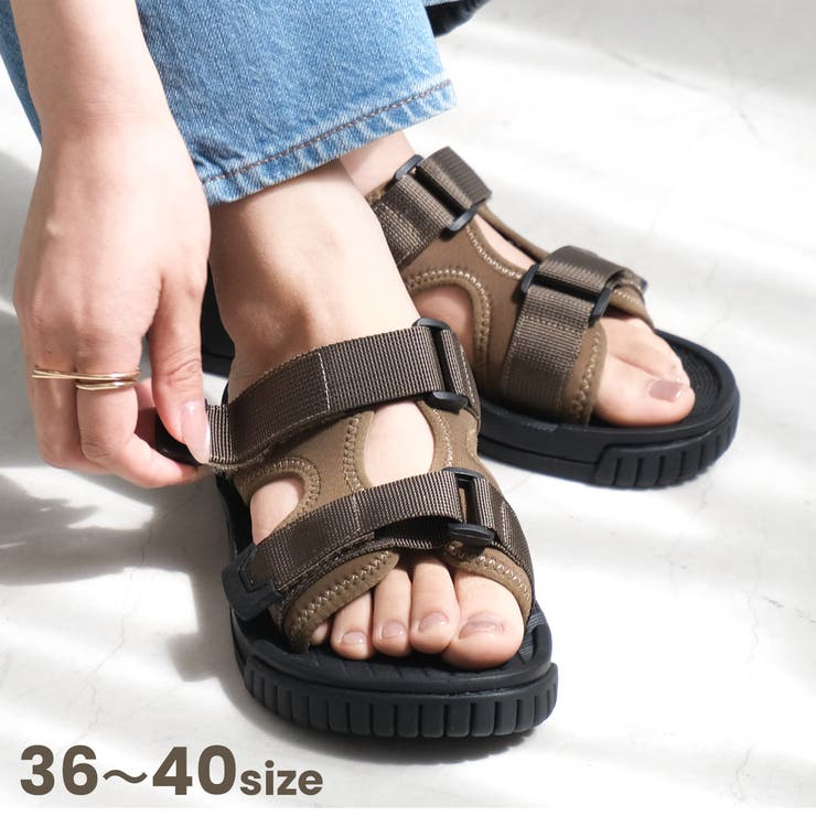 フラット スポーツサンダル レディース | AmiAmi | 詳細画像11 