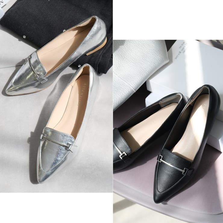 ポインテッドトゥ フラット パンプス レディース | AmiAmi | 詳細画像13 