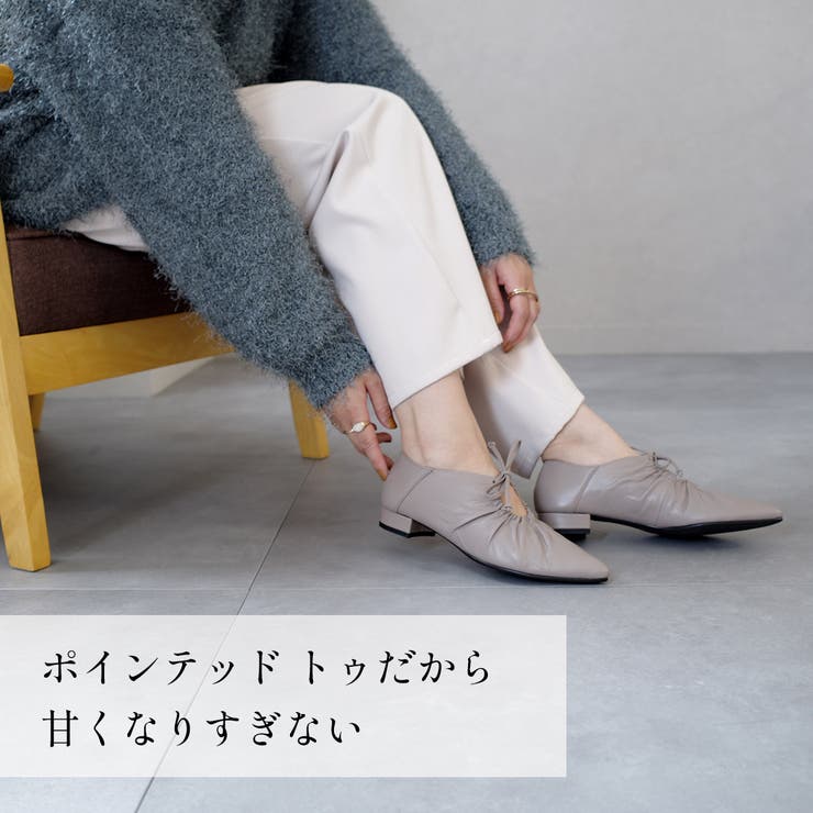 本革 ローヒール シューズ レディース | AmiAmi | 詳細画像12 
