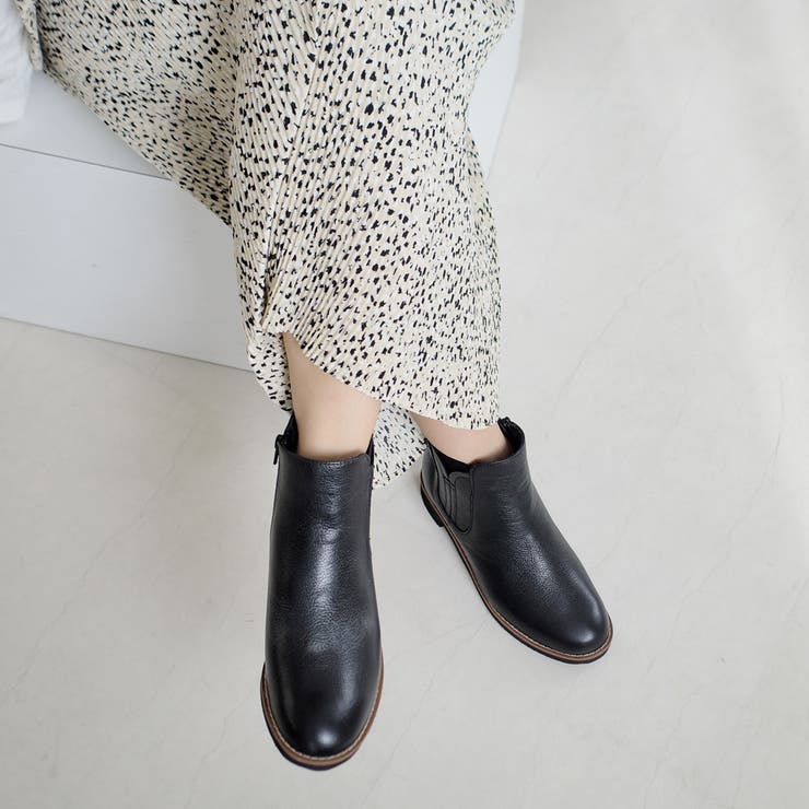 本革 サイドゴア ブーツ レディース | AmiAmi | 詳細画像14 