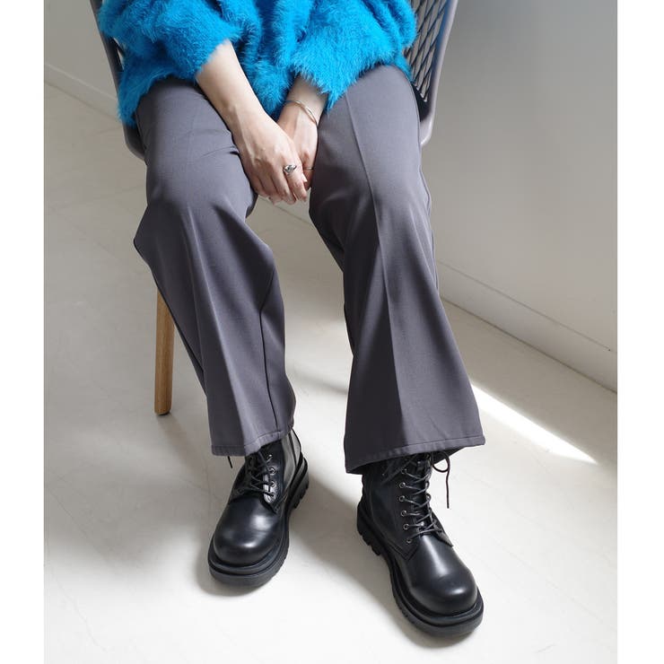 厚底 レースアップ ブーツ レディース | AmiAmi | 詳細画像6 